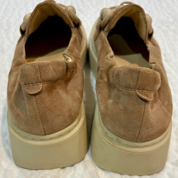 SOFTWAVES Suede Loafers Sz 40 (9-9.5) Women’s GUC Crazy Comfort & Gorgeous! 🤎🌟 - Picture 3 of 9